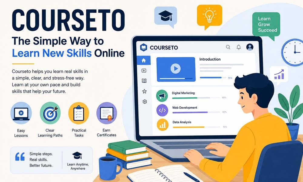Courseto: The Simple Way to Learn New Skills Online