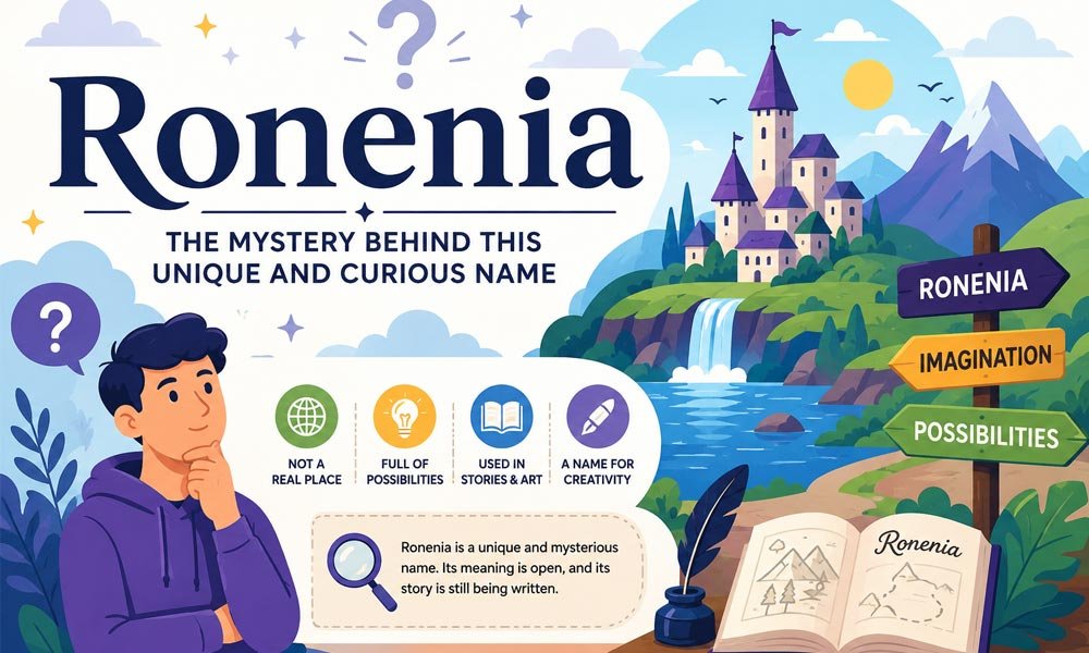 Ronenia: The Mystery Behind This Unique and Curious Name