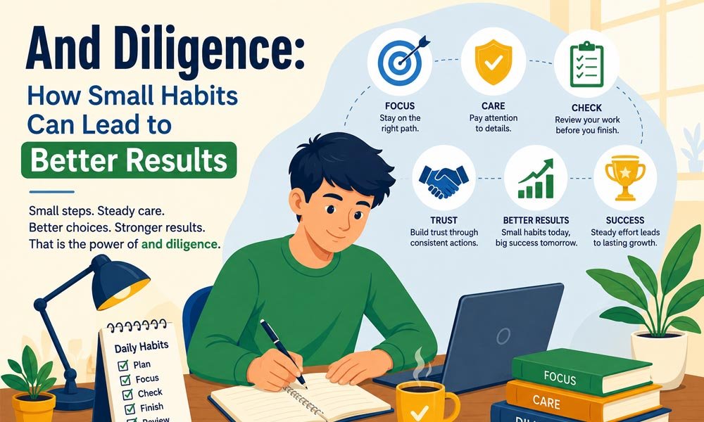 And Diligence: How Small Habits Can Lead to Better Results