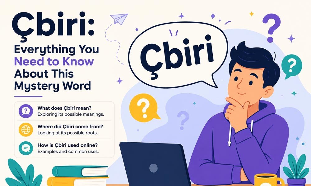 Çbiri: Everything You Need to Know About This Mystery Word
