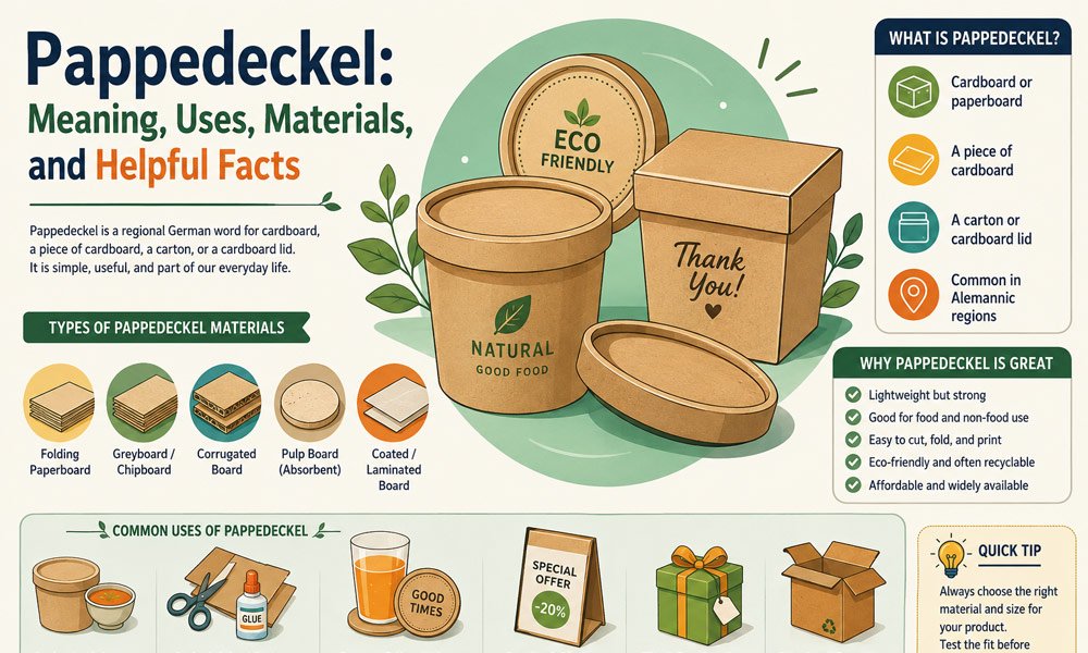 Pappedeckel: Meaning, Uses, Materials, and Helpful Facts