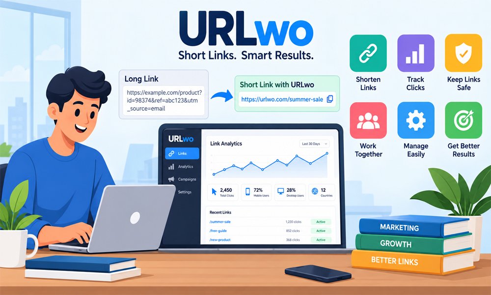 URLwo: The Easy Way to Shorten, Track, and Manage Your Links