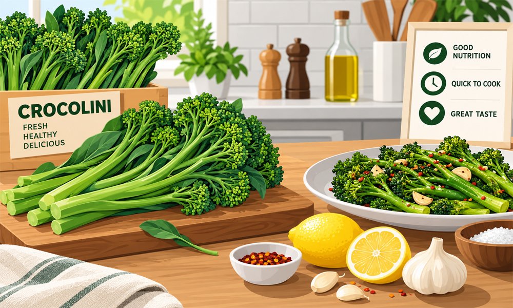 Crocolini: The Healthy Green Vegetable You Should Try Today