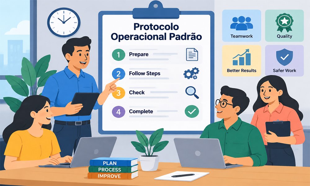 Protocolo Operacional Padrão: The Easy Way to Improve Teamwork and Quality