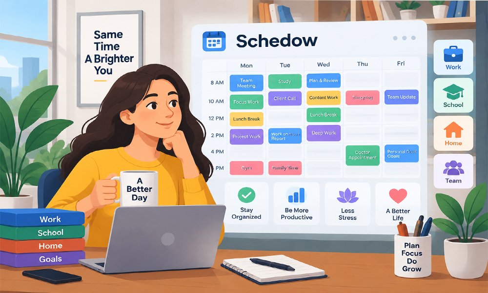 Schedow: The New Planning Idea That Can Change Your Daily Life