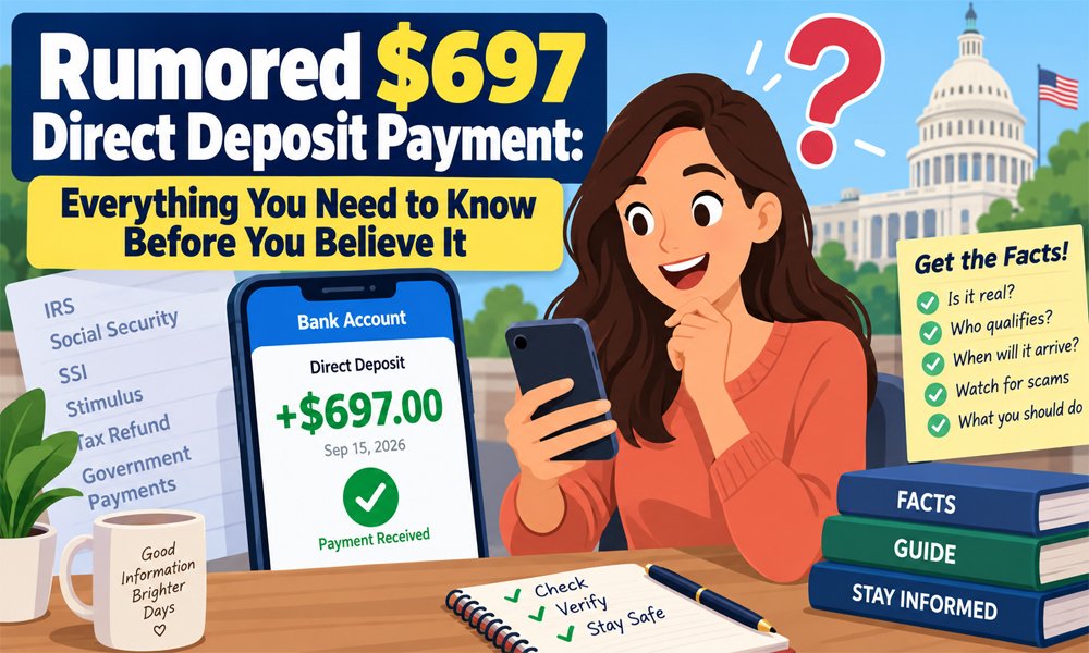 Rumored $697 Direct Deposit Payment: Everything You Need to Know Before You Believe It