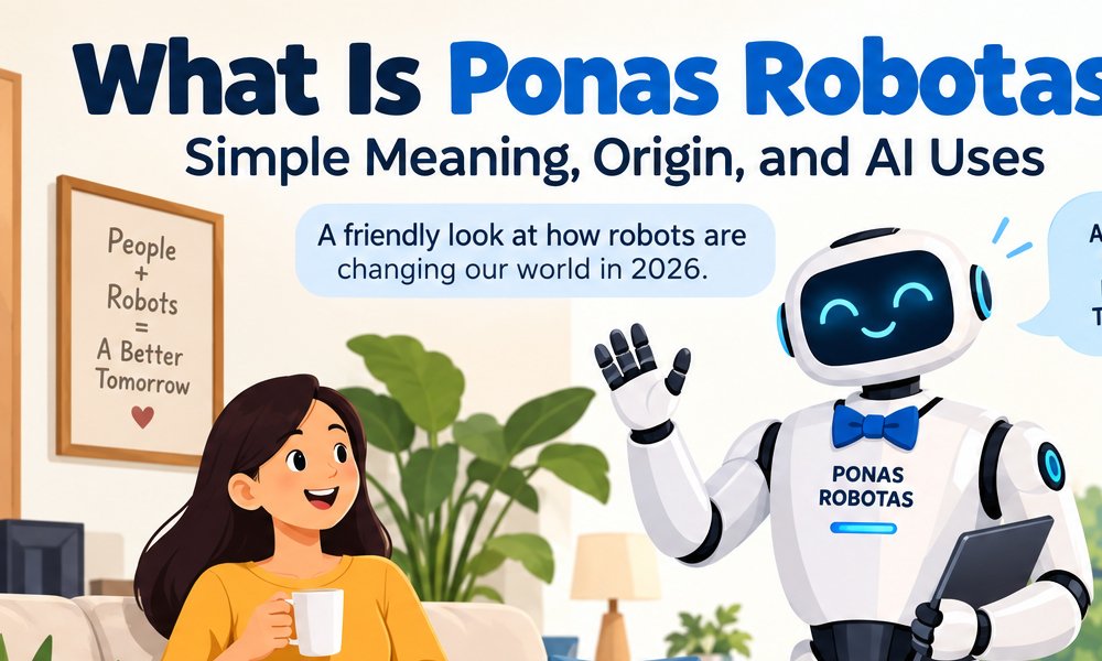 What Is Ponas Robotas? Simple Meaning, Origin, and AI Uses