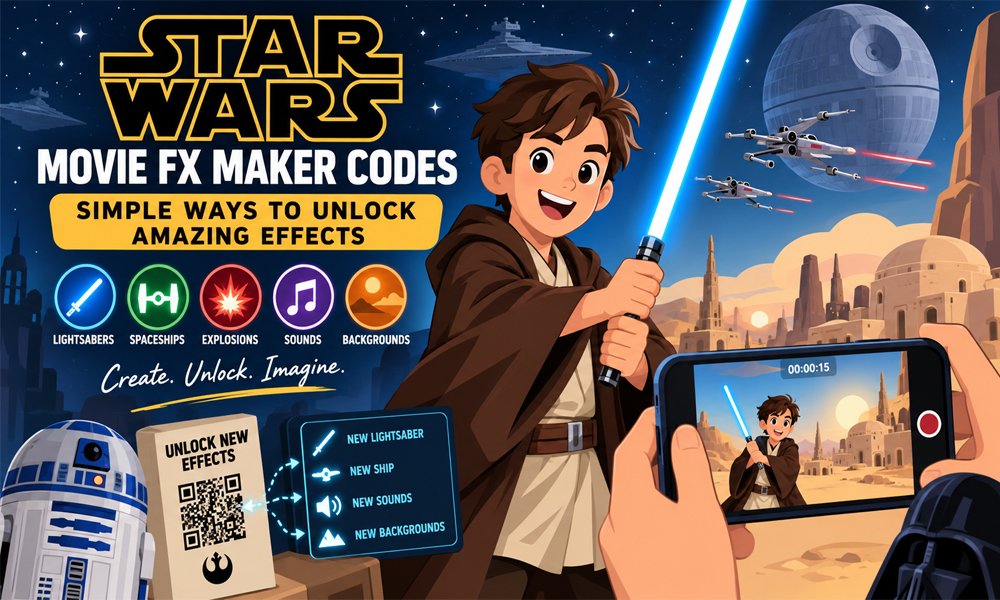 Star Wars Movie FX Maker Codes: Simple Ways to Unlock Amazing Effects