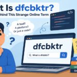What Is dfcbktr? The Truth Behind This Strange Online Term