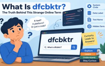 What Is dfcbktr? The Truth Behind This Strange Online Term