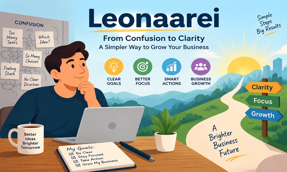 Leonaarei: The Easy Method Helping Businesses Find Clear Direction