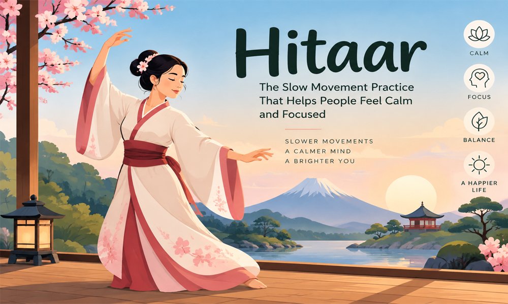 Hitaar: The Slow Movement Practice That Helps People Feel Calm and Focused