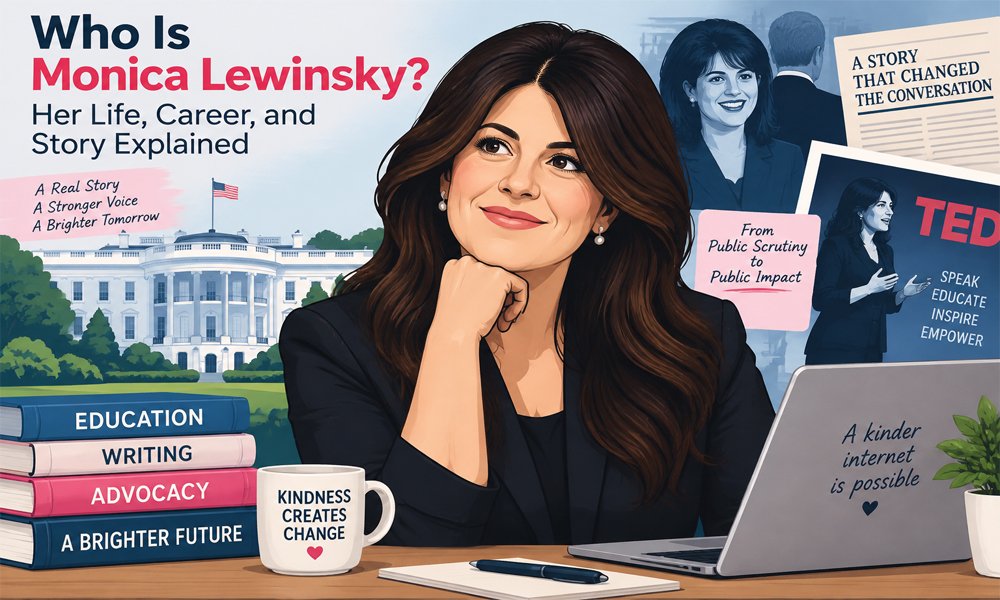 Who Is Monica Lewinsky? Her Life, Career, and Story Explained