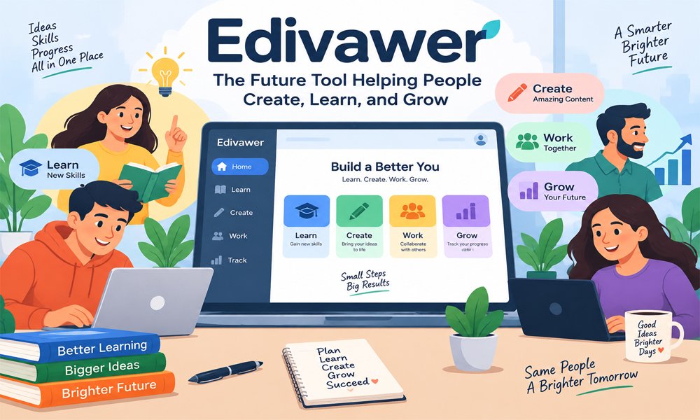 Edivawer: The Future Tool Helping People Create, Learn, and Grow