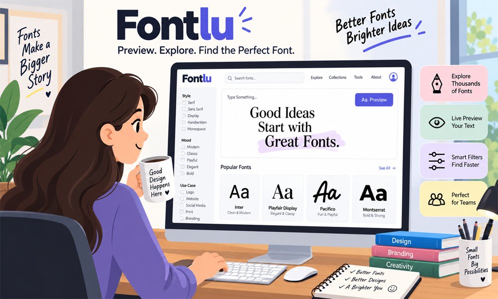 Fontlu: The Smart Way to Preview and Explore Fonts Online