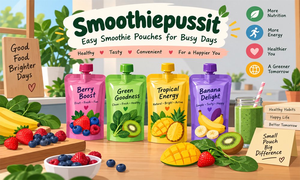 Smoothiepussit: Easy Smoothie Pouches for Busy Days