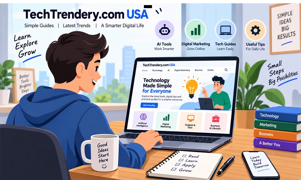 Techtrendery.com USA: A Beginner’s Guide to Technology and Digital Tips