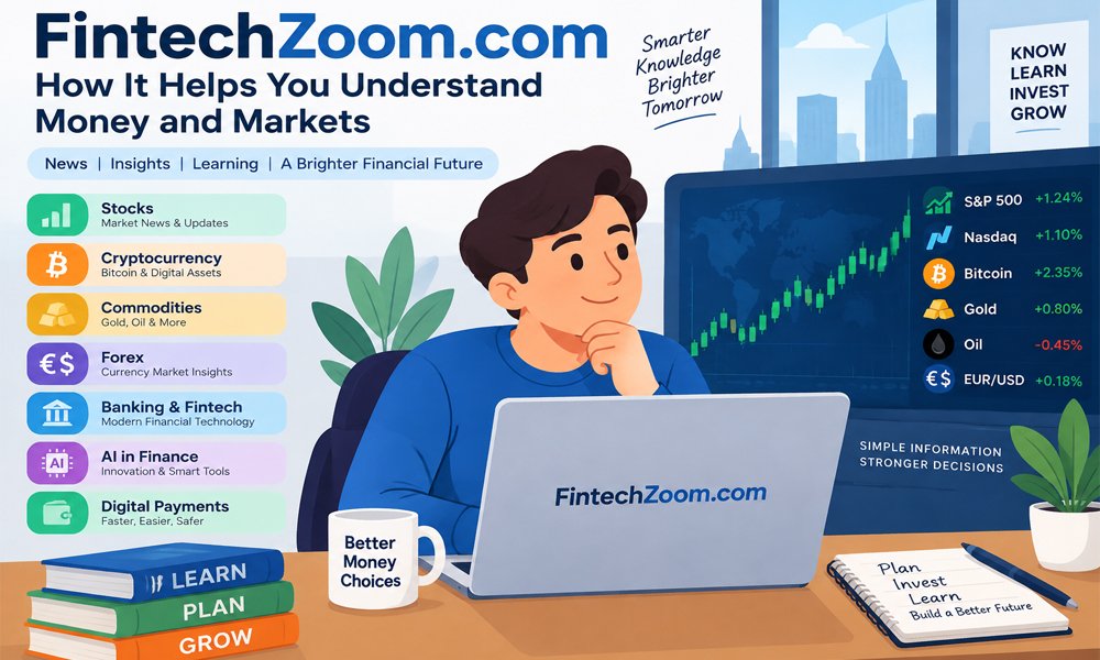 FintechZoom.com: How It Helps You Understand Money and Markets