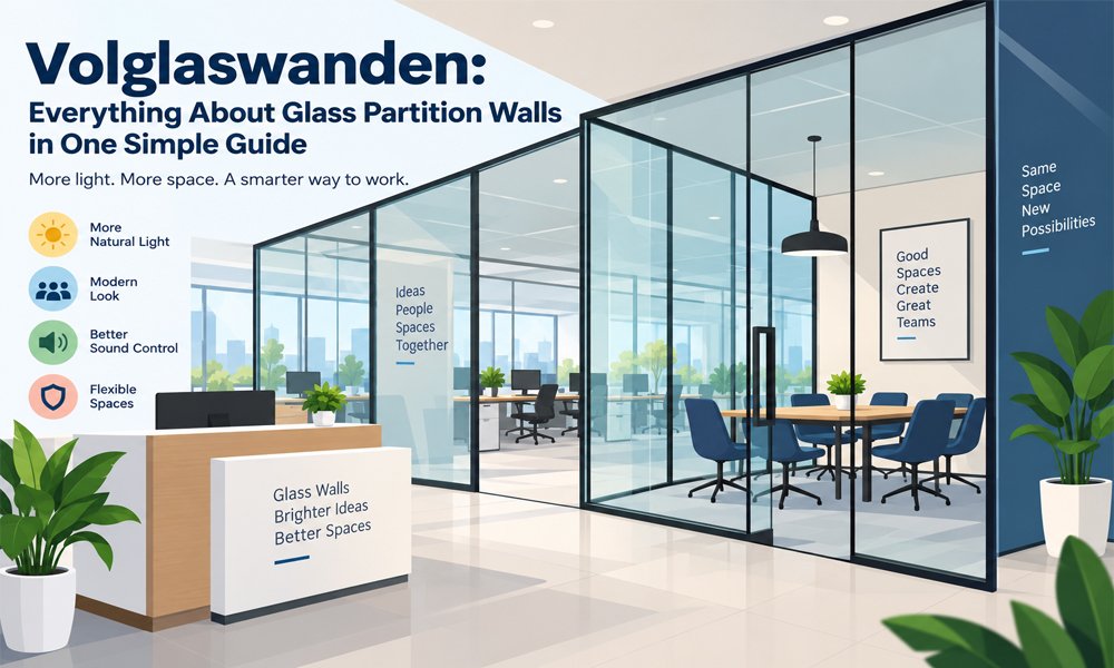 Volglaswanden: Everything About Glass Partition Walls in One Simple Guide