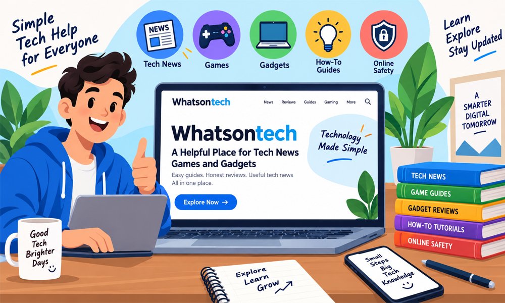 Whatsontech: A Helpful Place for Tech News aGmes and Gadgets