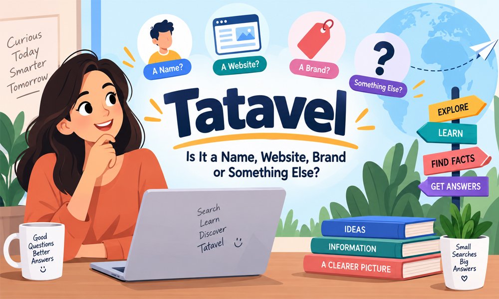 Tatavel: Is It a Name Website Brand or Something Else?