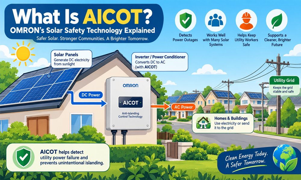What Is AICOT? OMRON’s Solar Safety Technology Explained