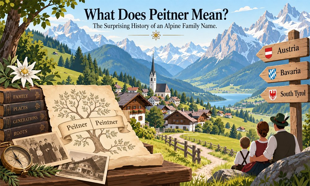 What Does Peitner Mean? The Surprising History of an Alpine Family Name