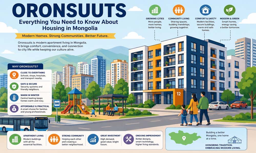 Oronsuuts: Everything You Need to Know About Housing in Mongolia