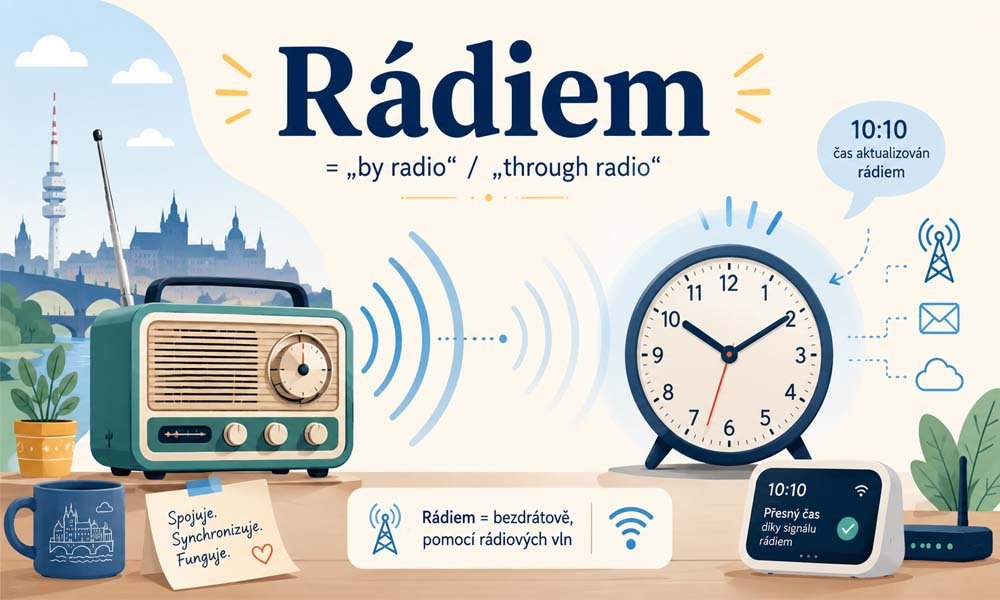 Rádiem: The Czech Word That Shows How Something Happens