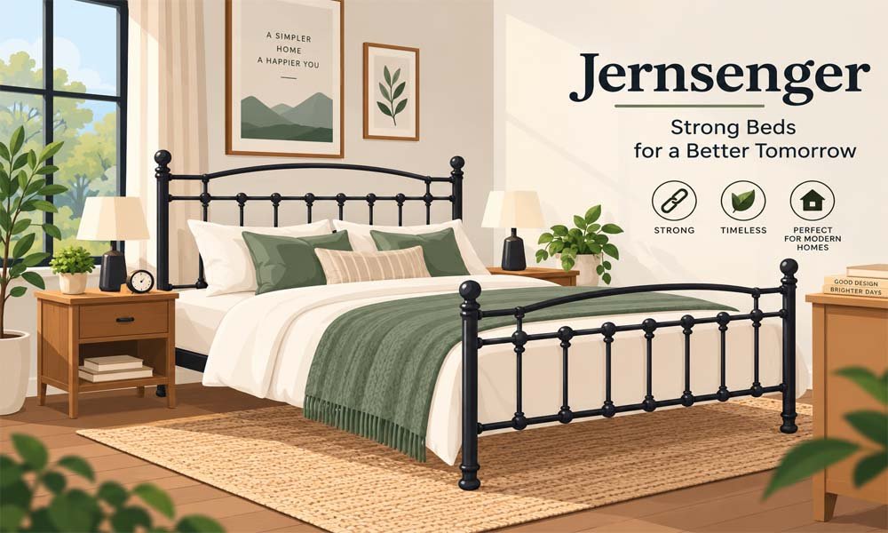 Jernsenger: Why These Strong Iron Beds Are Popular Again