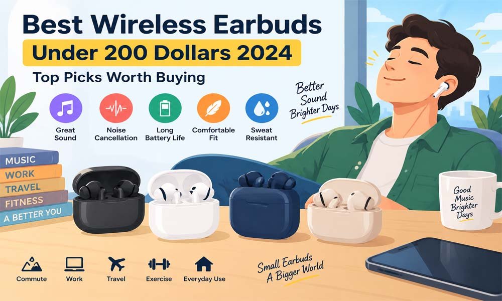 Best Wireless Earbuds Under 200 Dollars 2024: Top Picks Worth Buying