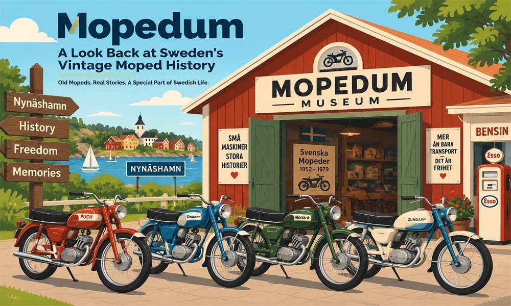 Mopedum: A Look Back at Sweden’s Vintage Moped History