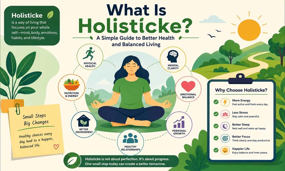 What Is Holisticke? A Simple Guide to Better Health and Balanced Living