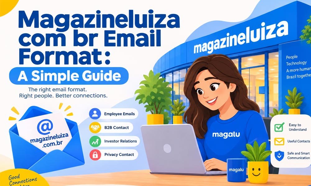 Magazineluiza com br Email Format: A Simple Guide