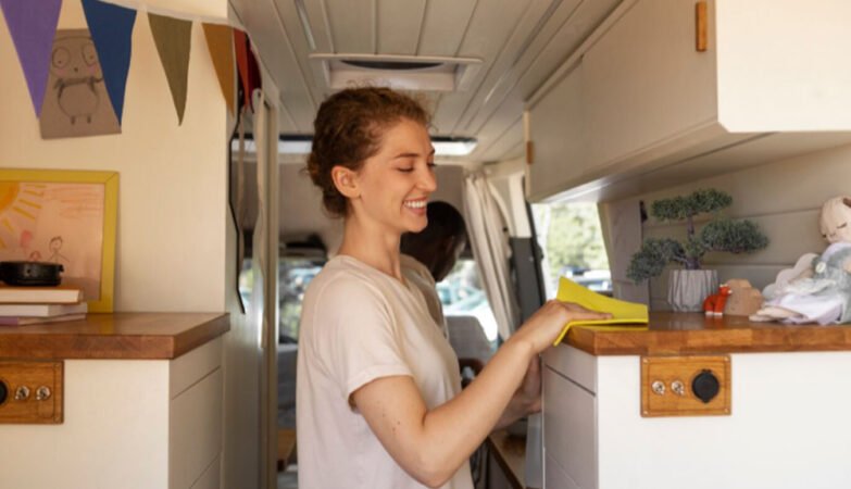 How to Build a Custom Overhead Storage Shelf in Your Van